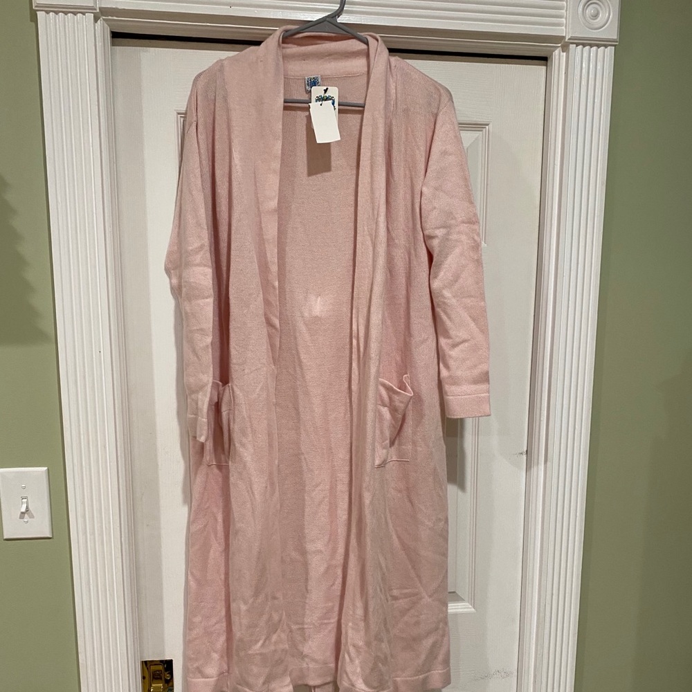 Portolano Light Pink Cashmere Robe